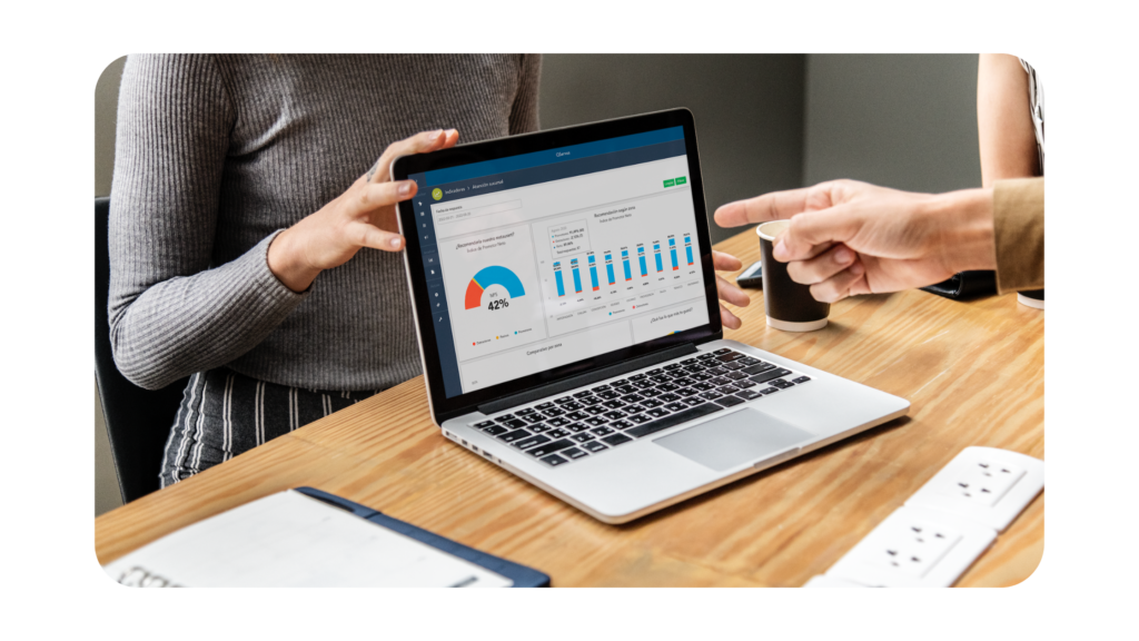 Analizando datos en la experiencia del cliente.