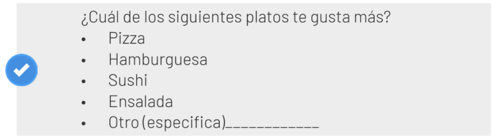 errores más comunes en las encuestas opciones de respuesta