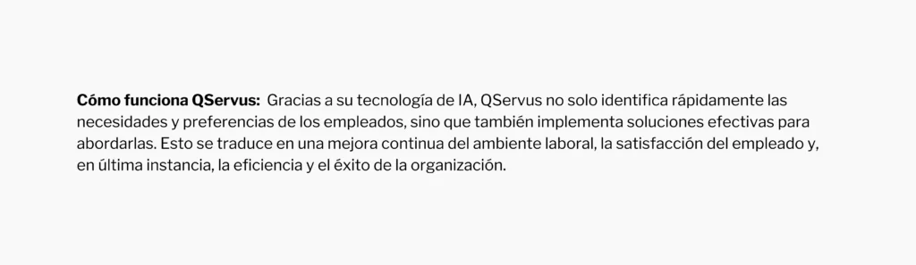 Función de QServus 