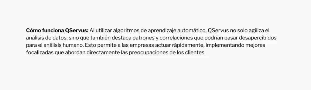 Cómo QServus genera los resultados de las encuestas