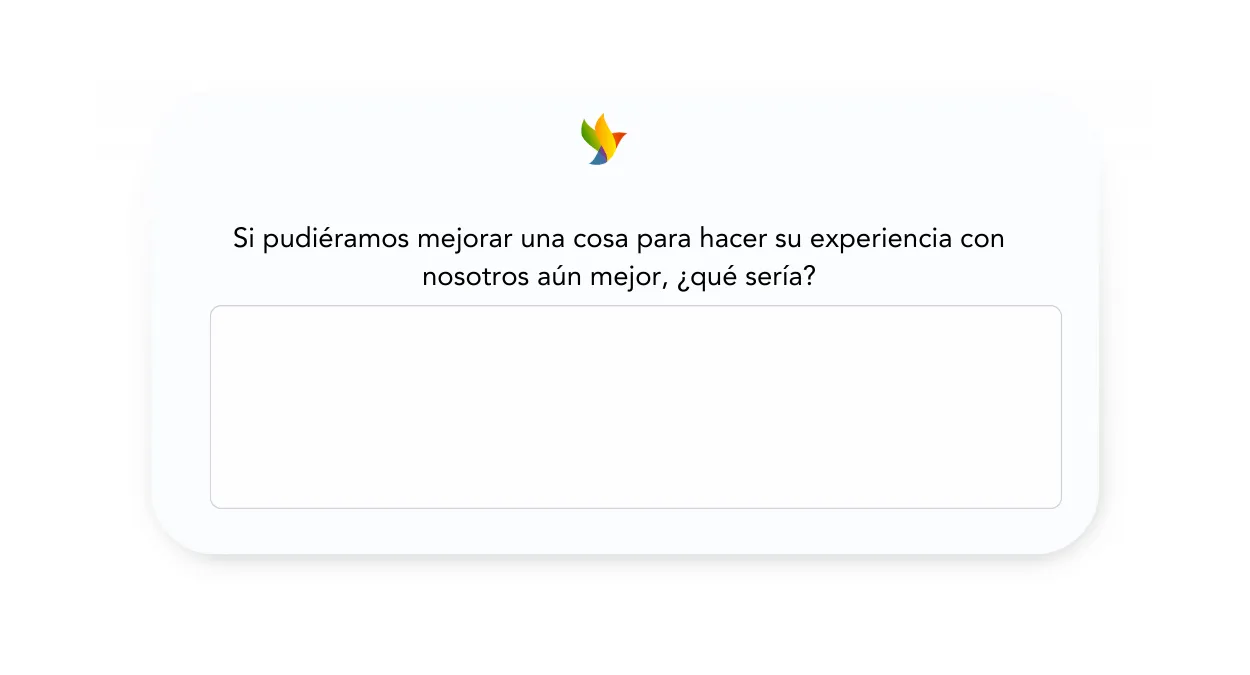 Ejemplos de preguntas cualitativas NPS