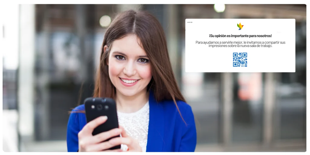 Encuestas con QR de QServus