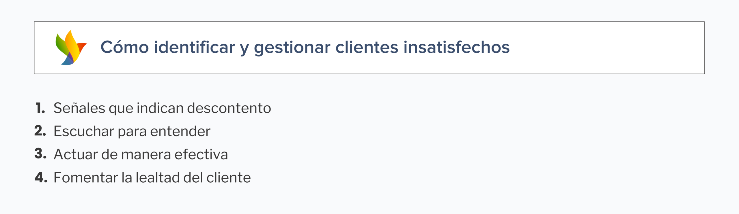 Como identificar clientes insatisfechos
