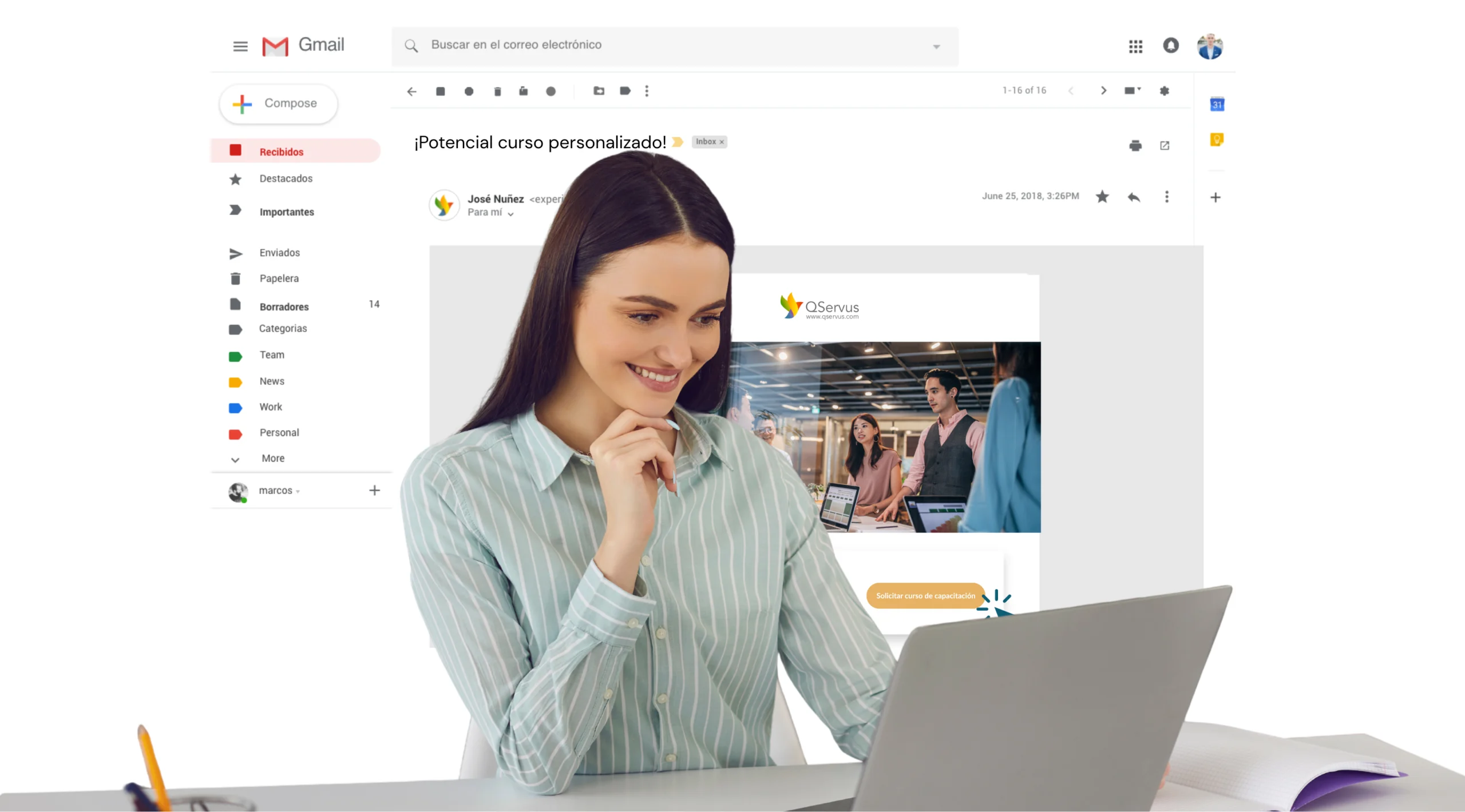 programa de capacitación QServus