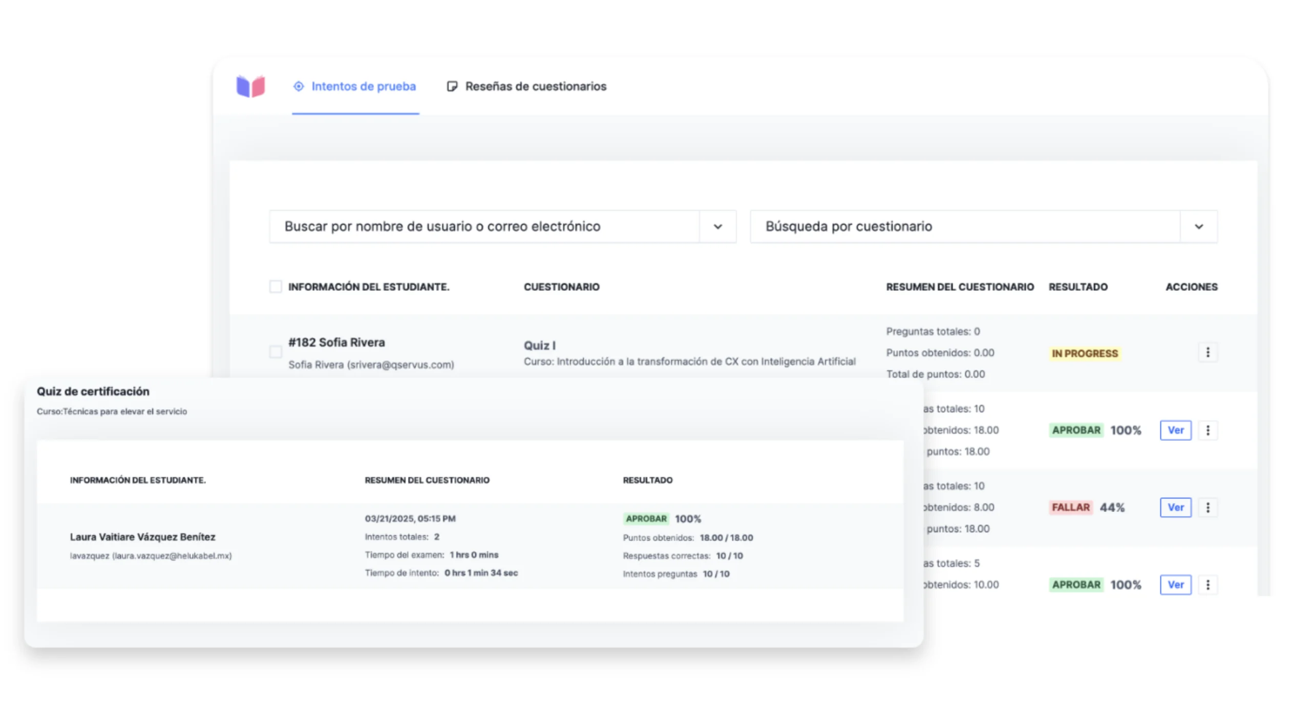 seguimiento continuo